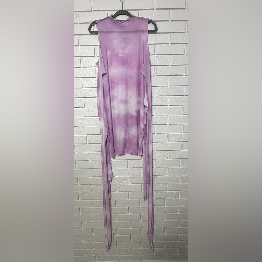 L’Vow Studio Lavender Tie-Dye Sleeveless Dress – XL – NWT